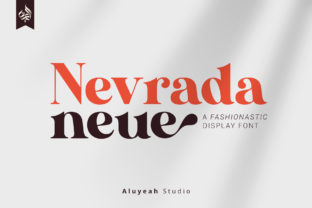 AL Nevrada Neue: An Elegant Display Font for Branding