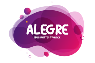 Alegre: A Vibrant Display Font for Editorial Design
