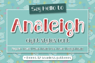Analeigh: A Timeless Display Font for Elegant Branding