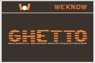 Bandit: A Playful Display Font for Web Design