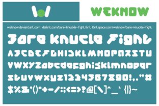 Bare Knuckle Fight: A Futuristic Display Font Review