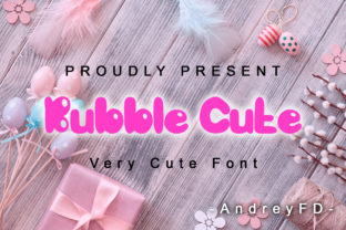 Bubble Cute: A Versatile Display Font for Editorial Design