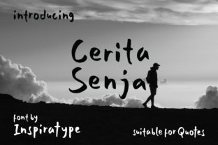 Cerita Senja Font: Elevating Web Headlines