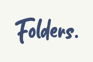 Folders: A Quirky Display Font for Bold Campaigns