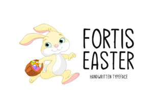 Fortis Easter: A Playful Display Font for Spring Campaigns