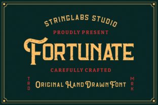 Fortunate: The Bold Display Font for Your Brand