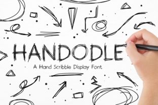 Handodle: A Modern Display Font for Bold Branding