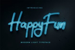HappyFun: A Display Font for Memorable Branding