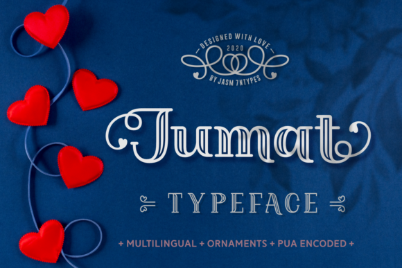 Jumat: A Distinct Display Font for Editorial Design