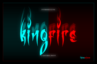 Kingfire: A Bold Display Font for Marketers