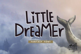 Little Dreamer: A Playful Display Font for Crafters