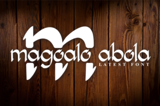 Magoalo Abola: A Quirky Display Font for Small Business