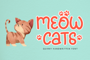 Meowcats: A Distinct Display Font for Editorial Design