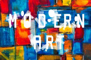 Modern Art: A Quirky Display Font for Web Design