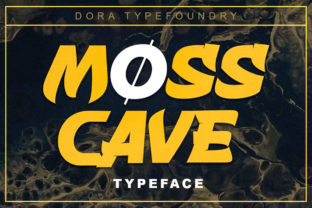 Mosscave: A Bold Display Font for Campaigns