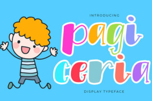 Pagi Ceria: A Playful Display Font for Crafters