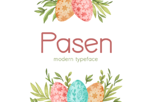 Pasen: A Whimsical Display Font for Makers
