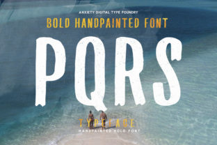 PQRS: The Authentic Display Font for Crafters
