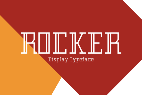 Rocker: A Premium Display Font for Handmade Creators