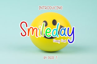 Smileday: A Playful Display Font for Editorial Design