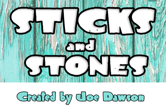 Sticks and Stones: A Playful Display Font for Small Business Branding