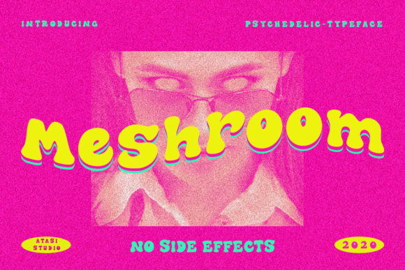 The Meshroom: A Bouncy Display Font for Campaigns