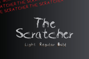 The Stratcher: A Spooky Display Font for Branding