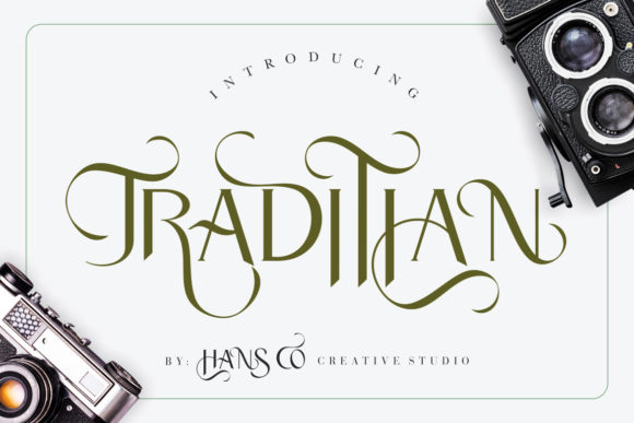 Traditian: A Premium Display Font for Business Branding