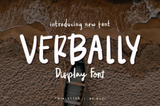Verbally: A Relaxed Display Font for Editorial Design